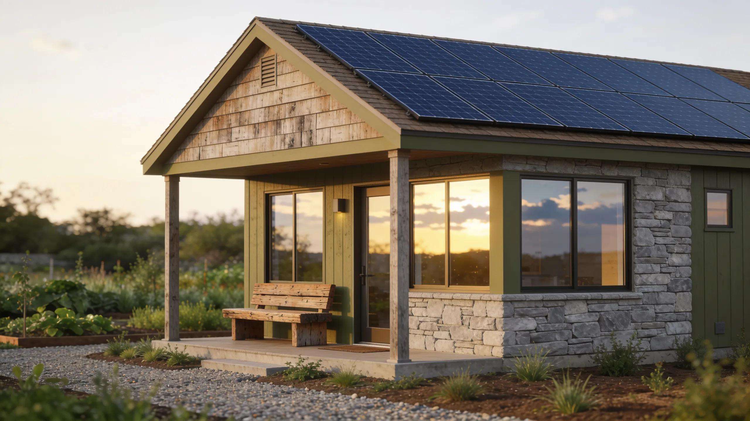 Sustainable ADU design showcasing energy-efficient features and compliance with local regulations